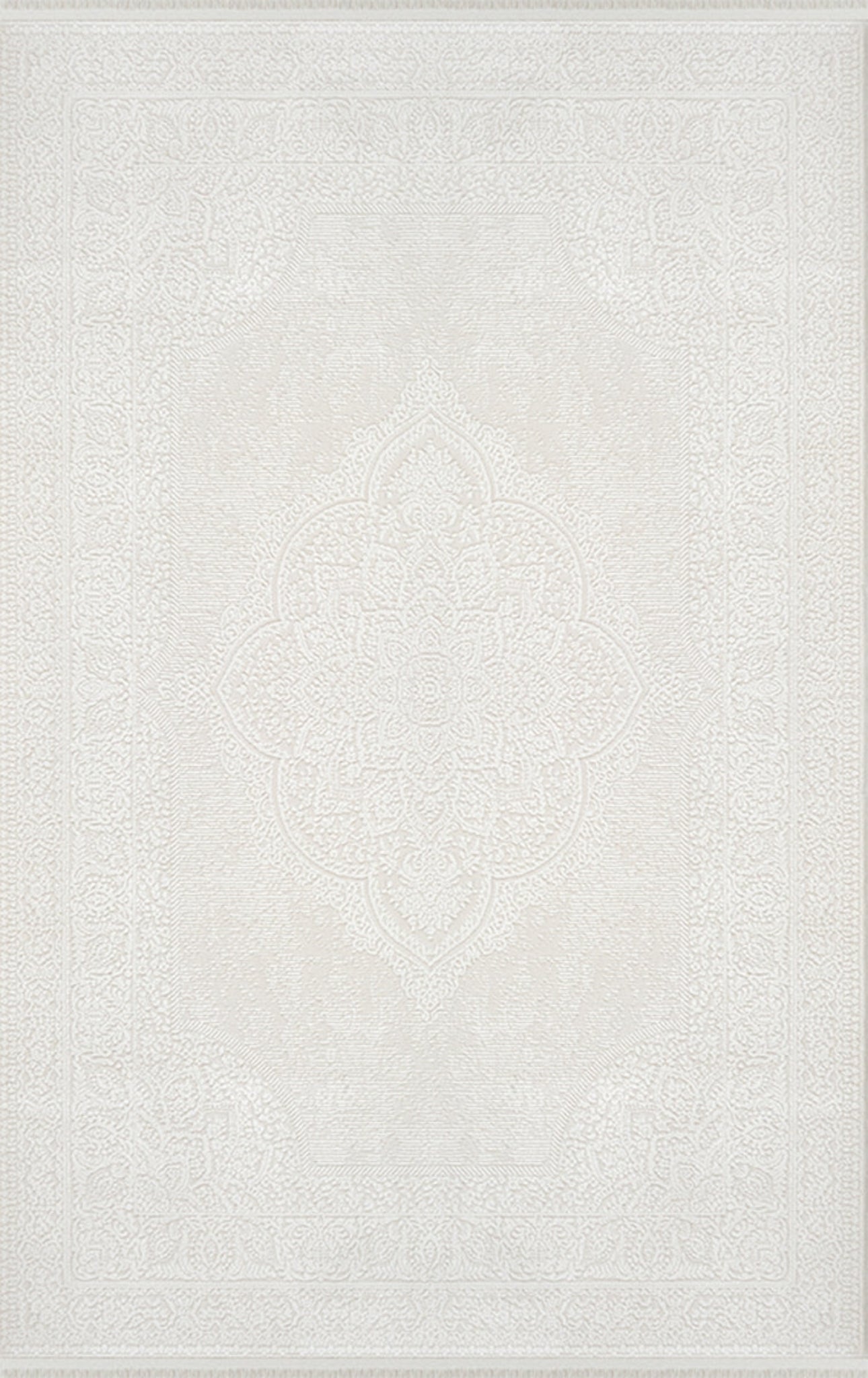 White textured wall panel
